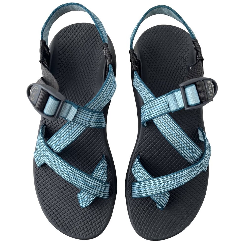 Chaco Z/2 Classic Hiking Sandals | Blue Toe Loop | Women’s 10 | Vibram